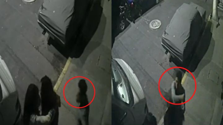 (FUERTES IMÁGENES) Hombre lanza ladrillo y golpea a mujeres que se daban un beso