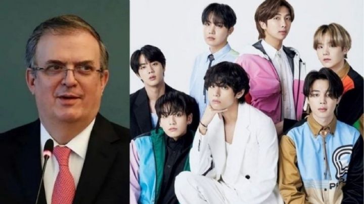 "Canciller Army" Marcelo Ebrard se declara Fan de BTS; sube un reel de su estancia en Corea