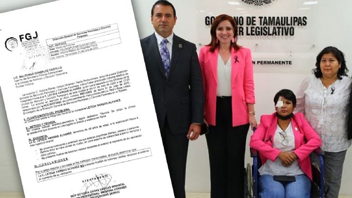 Revela examen médico lesiones de la diputada panista Leticia Vargas: no le encontraron ninguna