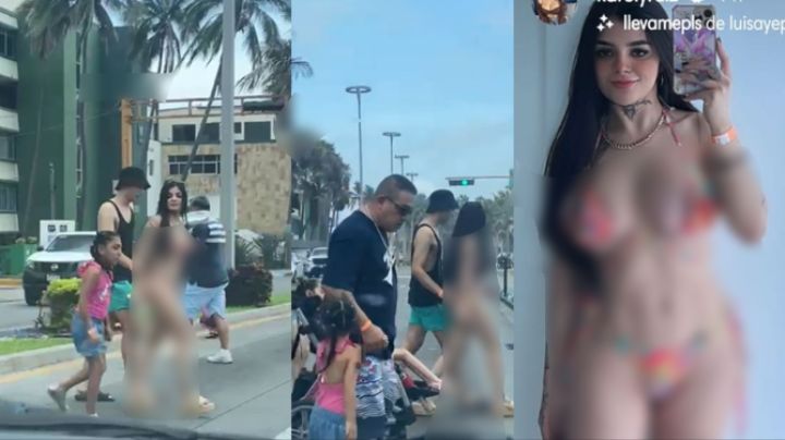 "No se ve igual que en sus fotos"; critican a Karely Ruiz por VIDEO en la playa