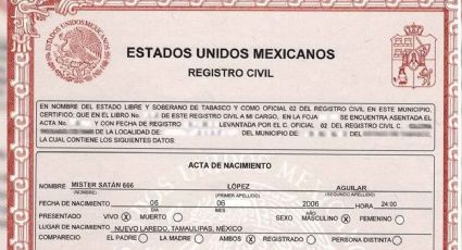 Nombres más raros de México según registro civil; ¿los conoces?