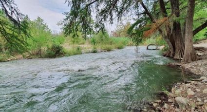 VIDEO: Con baile, música y tambores festejan el regreso de río Ramos en Nuevo León.