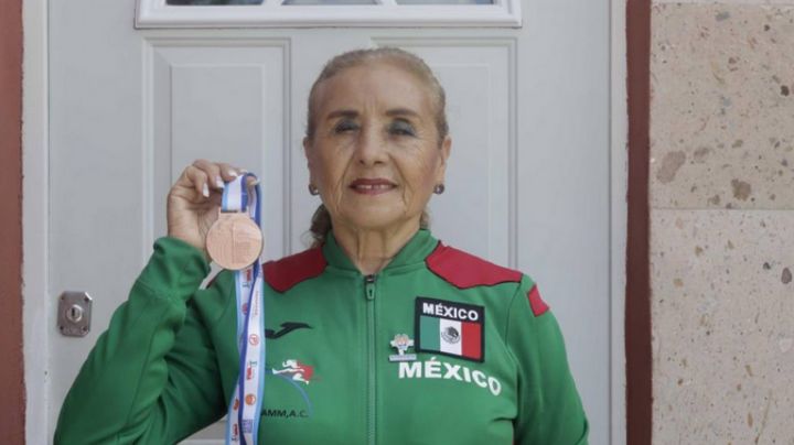 Abuelita mexicana de 76 años, gana bronce en campeonato de Finlandia