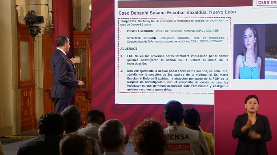 Luego de dos reuniones con los padres de Debanhi Escobar, la FGR responderá contra los responsables de la obstrucción en las investigaciones del caso