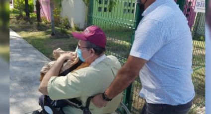 Lo dejaron a su suerte: Abuelito invidente fue abandonado por su amigo en Tampico