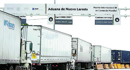 Lidera Aduana de Nuevo Laredo recaudación nacional