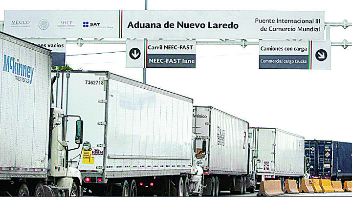 Lidera Aduana de Nuevo Laredo recaudación nacional
