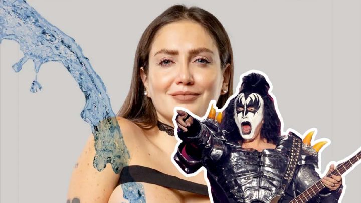 La vez que Gene Simmons mojó y corrió a Celia Lora del escenario
