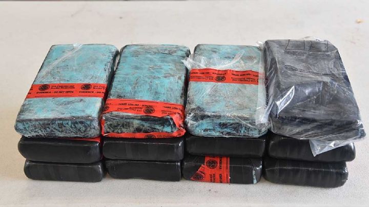 Hallan en auto de mexicano 13 kilos de fentanilo al cruzar el puente dos