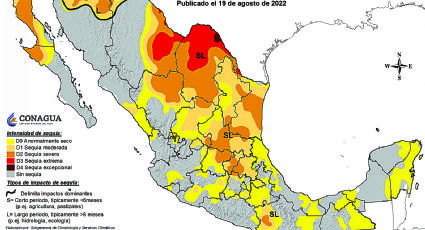 Pese a lluvias, persiste sequía