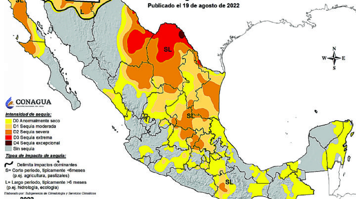 Pese a lluvias, persiste sequía
