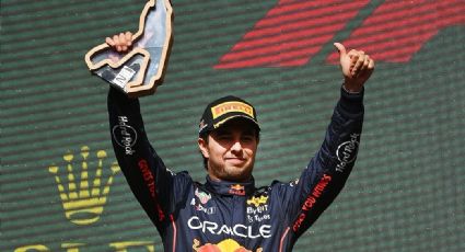 ¡Checo Pérez acaba segundo en el Gran Premio de Bélgica!