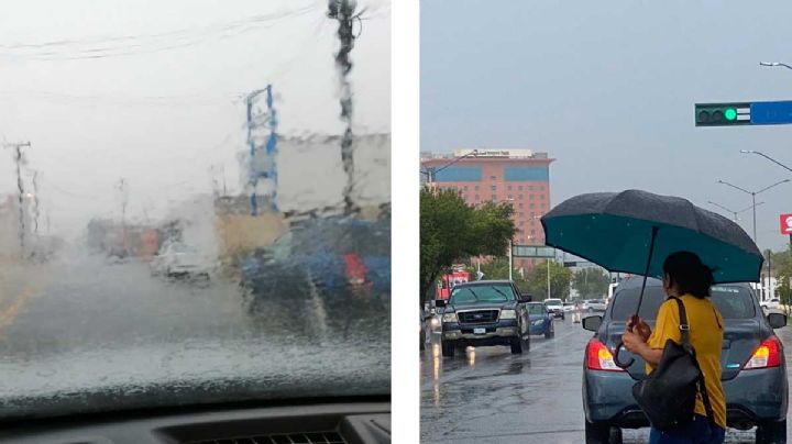 Lluvia generosa sorprende por la tarde a neolaredenses | FOTOS