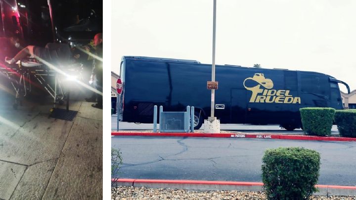 Balean camión del cantante Fidel Rueda en la carretera ¿Cómo está la salud del cantante grupero?