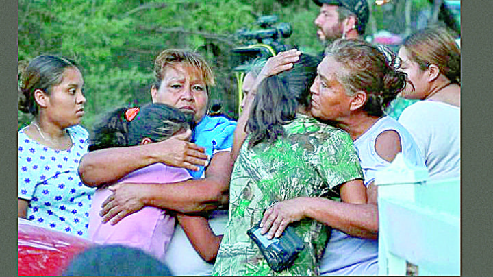 Baja agua en mina; hay esperanza