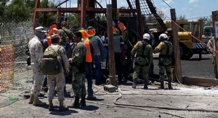 Tras 5 días finalmente ingresa dron subacuático a mina en busca de mineros atrapados