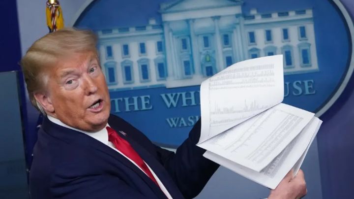 Al caño: Supuestas pruebas revelan como Trump tiró documentos oficiales por el retrete