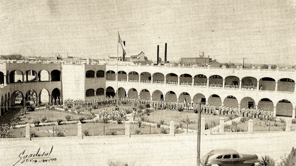 Edificio de la Escuela Secundaria General.