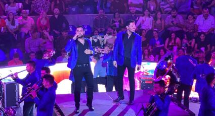 Banda MS deleita en Palenque y hasta atestigua pedida de mano | FOTOS