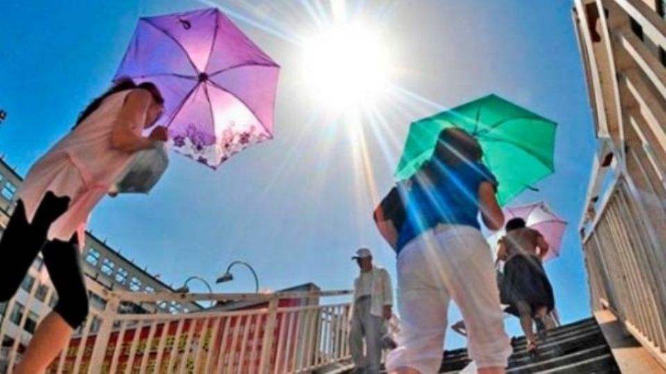 Se esperan temperaturas entre los 34 y 36 grados como máximas y bajas posibilidades de lluvias