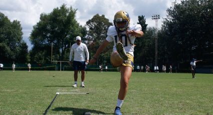 Andrea Martínez, la primera mujer que jugará futbol americano contra hombres en la ONEFA