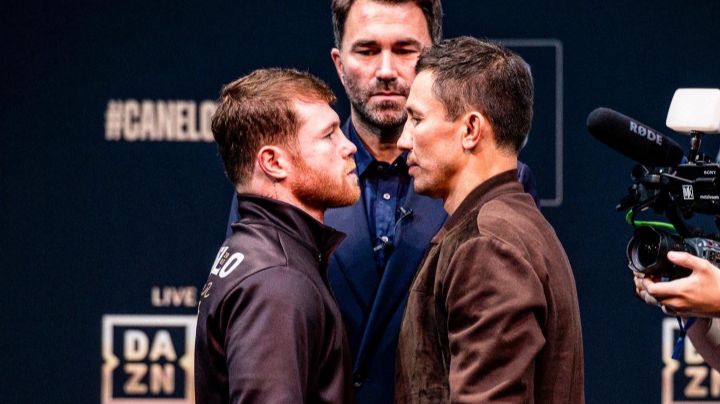 ¿Qué le gritaron al 'Canelo' que lo hizo enojar y después reír? | VIDEO