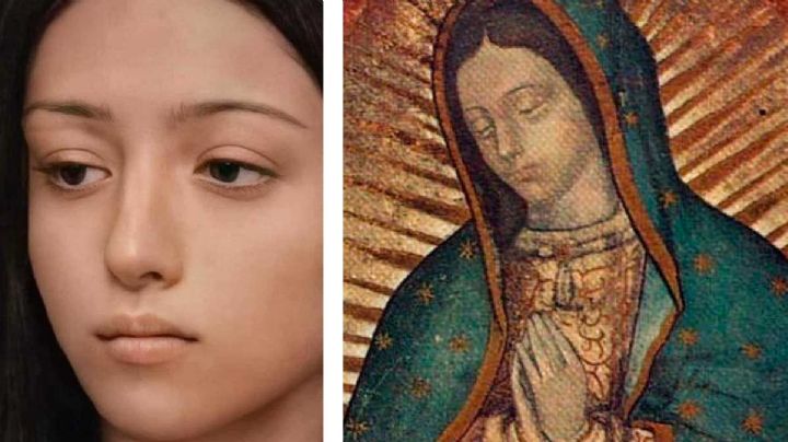 Recrean el rostro de la Virgen de Guadalupe con tecnología 3D