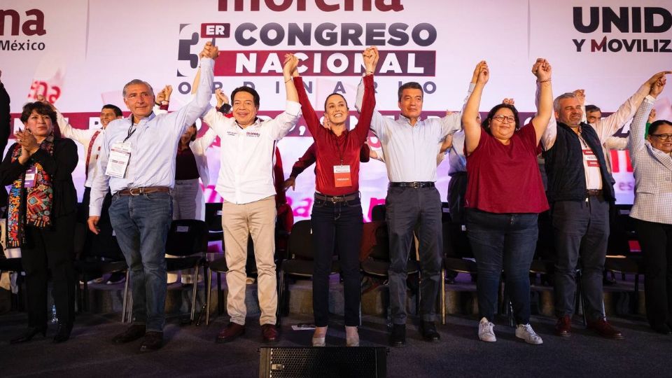 Más de 3 mil asistentes acudieron al tercer Congreso Nacional Ordinario de Morena.