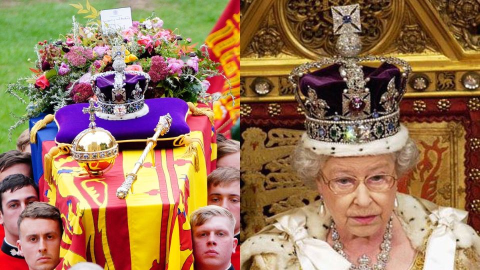 Durante el funeral de la Reina Isabel II, algunas de sus joyas más queridas fueron colocadas en su féretro