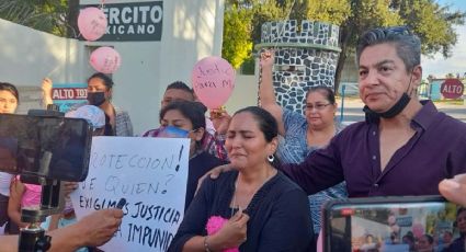 Protestan en Nuevo Laredo por muerte de niña en persecución