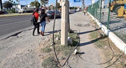 Niño muere electrocutado en Matamoros; tocó un cable suelto en la calle al ir en su bici