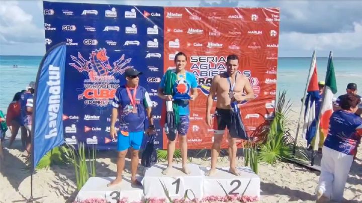 Triunfan nadadores de Nuevo Laredo en Cuba