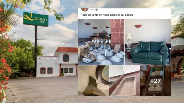 Rematan los muebles de Hotel Hacienda en redes sociales tras su demolición | FOTOS