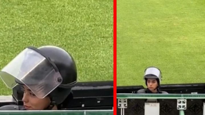 Aficionado del León se enamora de policía en el estadio; pide ayuda para encontrarla
