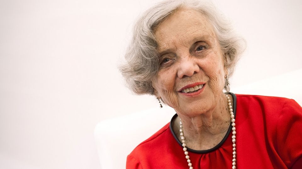 Elena Poniatowska ya está en Nuevo Laredo.