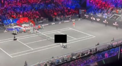 Activista se prende fuego en el juego de Federer y Nadal | VIDEO