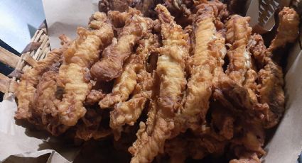 ¿Dónde venden el mejor chicharrón de catán en Nuevo Laredo?