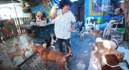 Vive con 117 perros y 18 gatos en  Lomas del Río | VIDEO