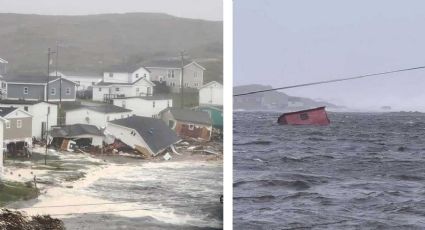 Huracán Fiona le pega a Canadá: "esto es la cosa más aterradora que he visto en mi vida"