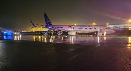 Avión que sale de CDMX se despista en Panamá; no hubo heridos