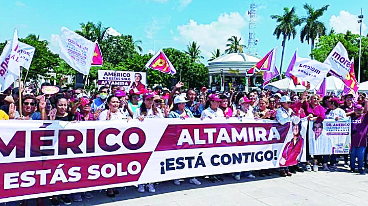 'Américo no está solo': tamaulipecos apoyan con firmas al gobernador electo