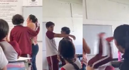 Alumno casi desnuca a su compañera por defender a su maestra en Nayarit | VIDEO