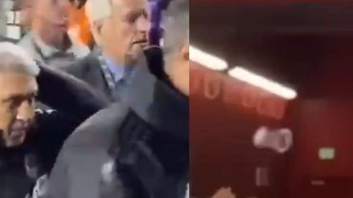 '¡Fuera Tata!' Aficionados lanzan insultos y hasta vasos a Gerardo Martino | VIDEO