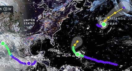 Se juntan el huracán Danielle y y la tormenta Earl en el Atlántico; ¿afectarán a México?