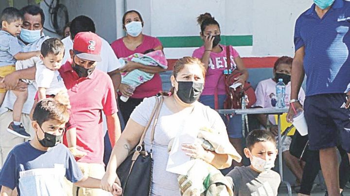 Acuden por vacuna transfronteriza