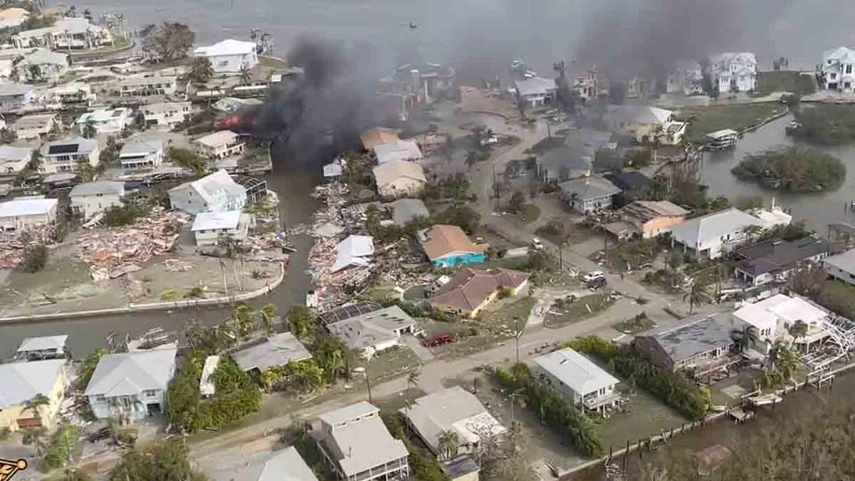 El presidente Joe Biden declaró zona catastrófica al territorio de Florida, afectado seriamente por el siniestro natural