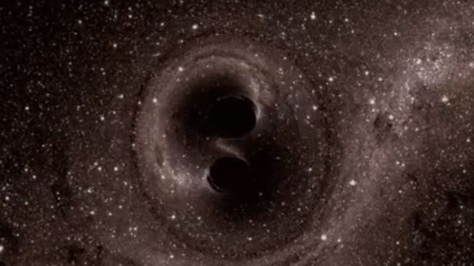 El choque de estos dos masivos agujeros negros será un evento 'inminente' para la humanidad, no como otros eventos espaciales que duran generaciones