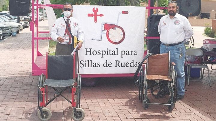 Montan un ‘hospital’ para sillas de ruedas