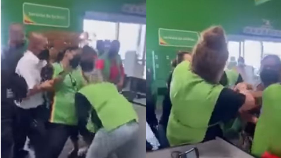 Mujeres se agarran a golpes por el amor de un hombre