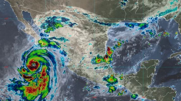 Huracán Kay dejará lluvias muy fuertes en varios estados; sigue la trayectoria en vivo